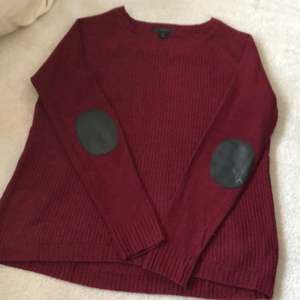 J.Crew elbow patch sweater!
